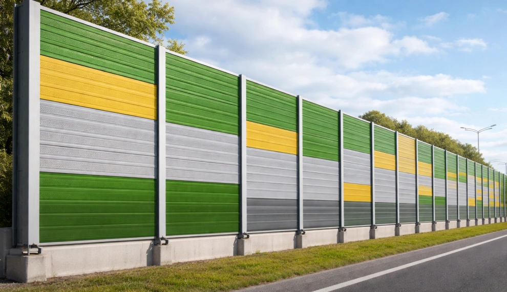 Шумоотражающие заграждения на заказ