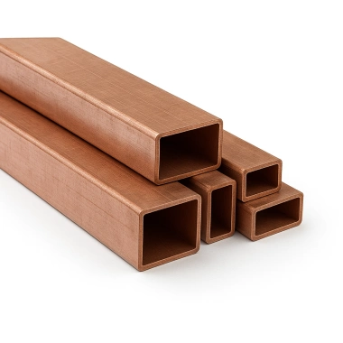 Труба медная профильная 5х10х1.5 мм М0б ГОСТ 16774-2015