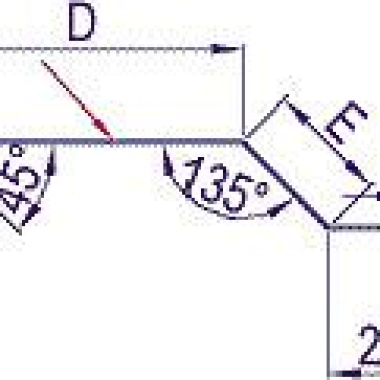 Планка ендовы внешняя ФЭ18 фото №3