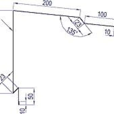 Планка примыкания ветровая ФЭ15 фото №4