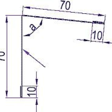Планка угловая ФЭ12 фото №3