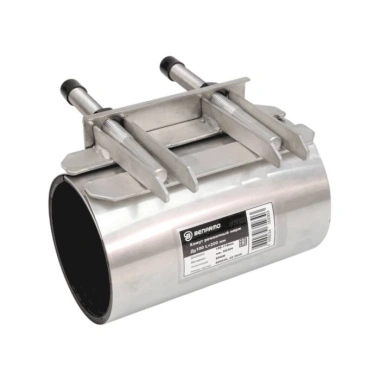 Хомут ремонтный односторонний с нержавеющим замком сталь нерж Ду 100 Дн 108-118 L=300мм Benarmo