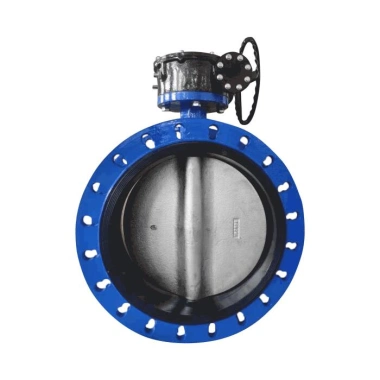 Затвор дисковый поворотный чугун 2010R Ду 250 Ру10/16 межфл с редуктором диск чугун манжета EPDM EURO Benarmo