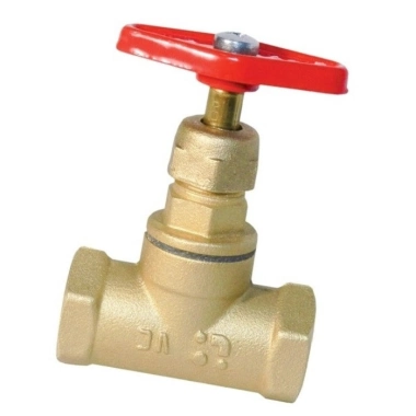 Клапан запорный латунь 15б3р Ду 50 Ру16 ВР прямой ТУ 206-3973235-01-93 Цветлит ZW20023