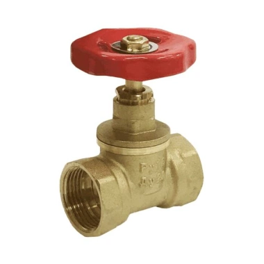 Клапан запорный латунь 15б1п Ду 40 Ру16 ВР прямой SantechSystems