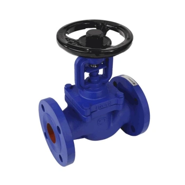 Клапан стальной запорный 3211W Ду 100 Ру40 фл сильфонное Benarmo