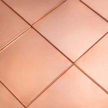 Медная кровля Haussman серия Rhombus покрытие Оксидированное