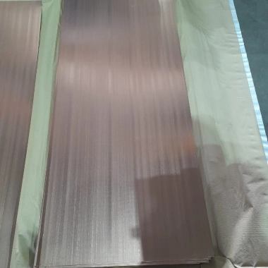 Лист медный 10х600х1500 М1 мягкий фото №3