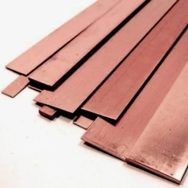 Бронзовая полоса БрНБТ г/к 25х33х370