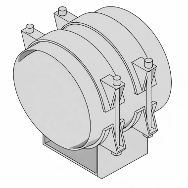 Опора скользящая диэлектрическая Т.17.42