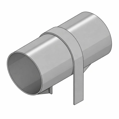 Опора неподвижная хомутовая ТС-669.00.00-012