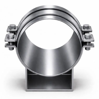 Опора корпусная хомутовая 630-КХ-А13 (АС13)