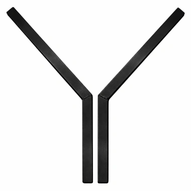 Кронштейн Y-образный крашеный 600 мм уголок 25х3