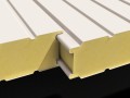 Кровельные сэндвич панели с Минватой 300 RAL 5002 Темно-синий