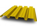 Профнастил Н75 ral 1018 желтый 0.85 мм