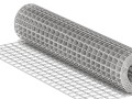 Сетка плетеная декоративная неоцинкованная в ПВХ АЖУР 0.65х10