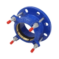 Муфта чугун соединительная для ПЭ труб Ду 80 (Дн 90-90) Ру10/16 ПФРК-Е Benarmo 7011