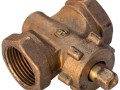 Кран конусный латунь газ 11б34бк Ду 15 Ру0,1 G1/2" ВР стандартопроходной Цветлит ZW30002