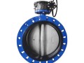Затвор дисковый поворотный чугун 2010R Ду 300 Ру10/16 межфл с редуктором диск чугун манжета EPDM EURO Benarmo