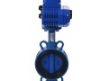 Затвор дисковый поворотный чугун 2010A Ду 50 Ру16 межфл с электроприводом Q-030 230В диск чугун манжета EPDM Benarmo