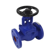 Клапан запорный чугун 3210W Ду 200 Ру16 Тмакс=300 оС фл сильфонный Benarmo