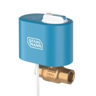 Кран бронза Ду 15 1/2" Ру40 ВР с эл/прив 12В STAHLMANN 2282755