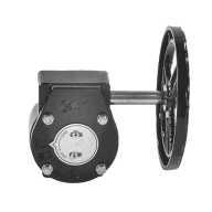 Редуктор четвертьоборотный 2010.R01 F05 9х9 квадрат для затвора Ду 40-80 Benarmo