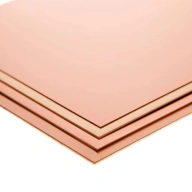 Лист медный 6х600х1500 М1 мягкий