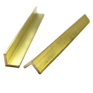 Уголок из хромированной латуни ЛС58-3 10х15х10 мм