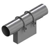 Опора неподвижная хомутовая с корпусом ТС-670.00.00-004