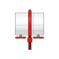 Опора хомутовая приварная 45-ХБ-В(Г)