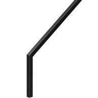 Кронштейн Г-образный крашеный 900 мм уголок 25х3