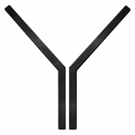 Кронштейн Y-образный крашеный 900 мм уголок 32х3