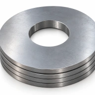 Пластина круглая с отверстиями 100х50 мм