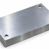 Пластина прямоугольная с отверстиями 100х350х10 мм